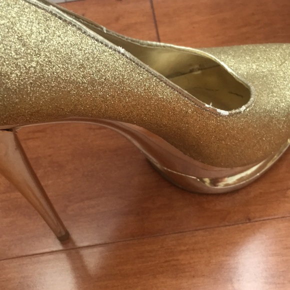 Apple Bottoms Platforms 5” heel sz 7.5 - Picture 3 of 4